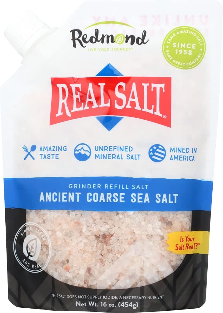 REAL SALT Course Salt, 16 OZ