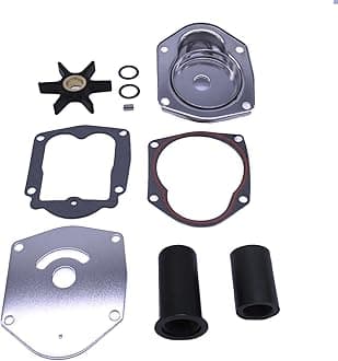 Boat Motor 821354A1 821354A2 3219 Water Pump Repair Kit with Housing 821351A3 for Mercury Quicksilver Force Mariner Outboard Engine 25HP 30HP 40HP 45HP 50HP, fit Sierra 18-4531