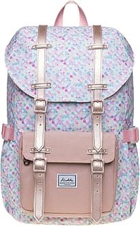 KaukkoLaptop Outdoor Backpack, Travel Hiking& Camping Rucksack Pack, Casual Large College School Daypack, Shoulder Book Bags Back Fits 15" Laptop & Tablets by Kaukko