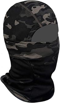 Achiou Balaclava Face Mask, Ski Mask UV Protector Lightweight for Motorcycle Cycling Running