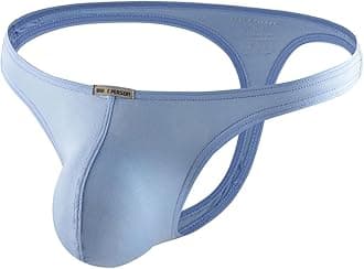 Summer Code Men's Thong G-String Underwear Soft Stretch Comfortable Brief Bulge Pouch Underwear