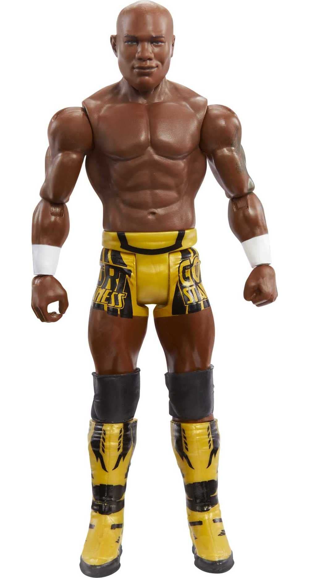 Mattel WWE Basic Action Figure, Shelton Benjamin, Posable 6-inch Collectible for Ages 6 Years Old & Up