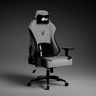 Green Soul Vision Multi-Functional Ergonomic Gaming Chair, Premium Fabric Chair with Adjustable Neck & Lumbar Pillow, 4D Adjustable Armrests & Heavy Duty Metal Base (Earth) Installation Provided