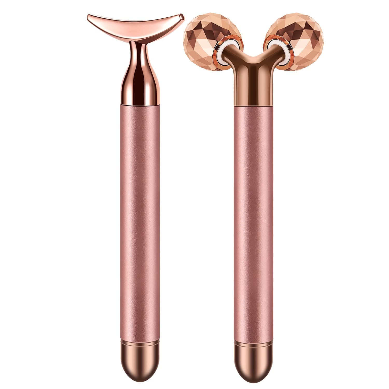 SSGP 2-in-1 Electric Face Massager with 3D Roller and Crescent-Shape Kit for Face Skin Care Tools