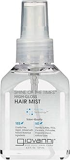 Shine of the Times Finishing High-Gloss Hair Mist - Anti Frizz Hair Products, Color Safe, Salon Quality, Cruelty-Free, No Parabens, Infused with Natural Botanical Ingredients - 4.3 oz
