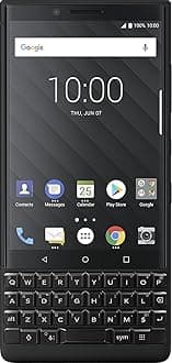 BlackBerry KEY2 Silver Unlocked Android Smartphone (AT&T/T-Mobile) 4G LTE, 64GB