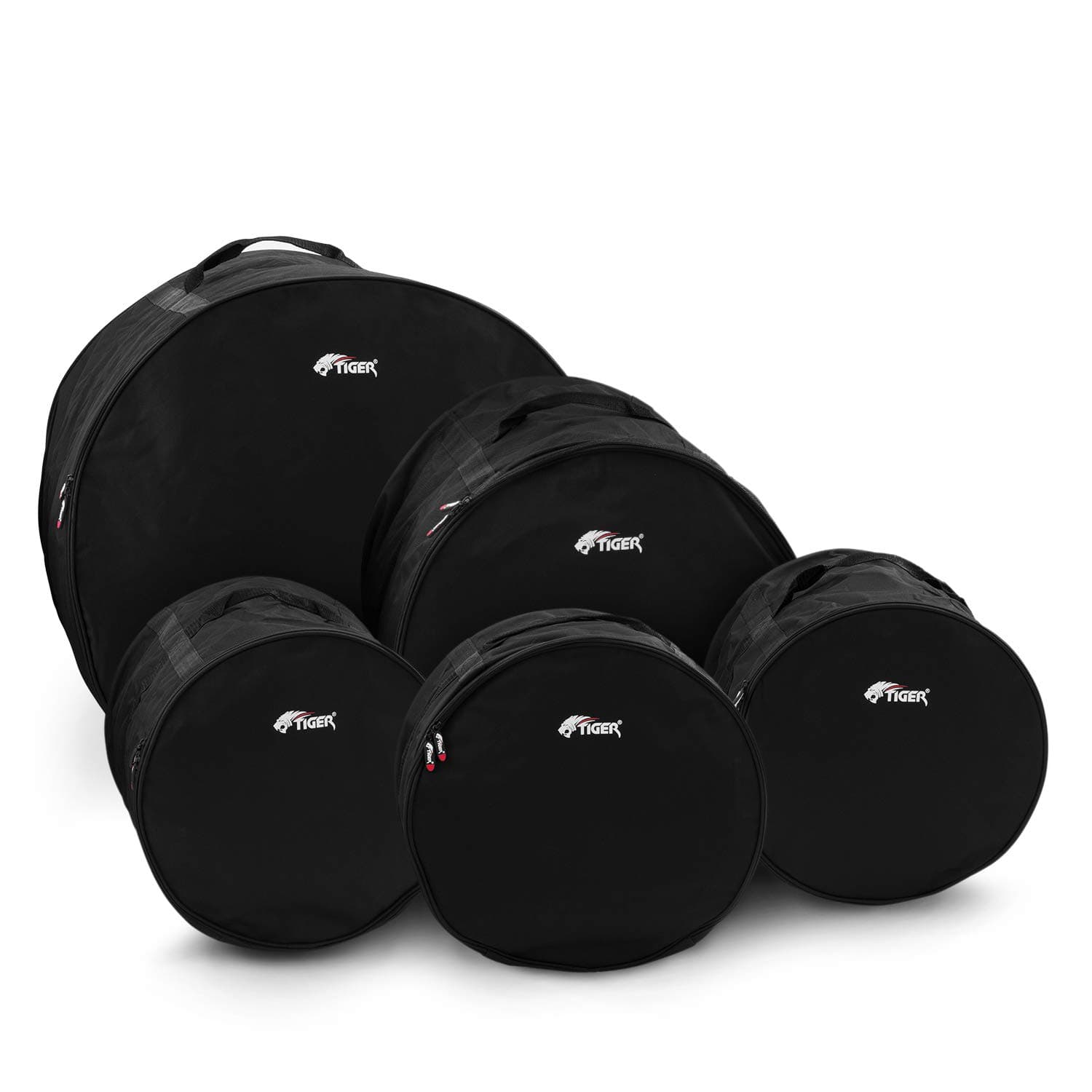 Tiger 5 Piece Drum Bag Set - Standard Set 22, 16, 13, 12, 14.5