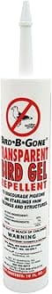 Bird B Gone - Transparent Bird Gel - Pigeon Deterrent for Balcony, Bird Deterrents for Outside, Bird Repellent Devices Outdoor