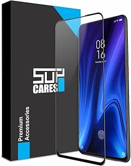 SupCares Edge-To-Edge Protector Tempered Glass For Xiaomi K20 Pro, Xiaomi K20, Mi K20 Pro and Mi K20 With Easy Self Installation Kit (Black)