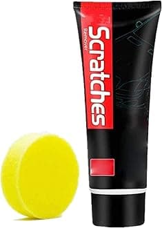 100ML Scratch Free Stove Top Scratch Remover,Multipurpose Cooktop Cleaner,Glass Ceramic Stove Top Cleanerr, Car Paint Scratch Repair, with Sponge