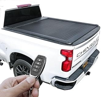 Syneticusa ER Power Retract Hard Tonneau Cover Fits 2007-2026 Silverado/Sierra 1500 5'8" (69.9”) Truck Bed Waterproof Accessories