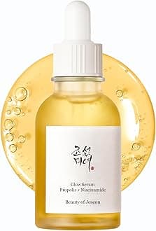 Beauty of Joseon Glow Serum Propolis and Niacinamide Hydrating Facial Soothing Moisturizer for Irritated Uneven Skin Tone, Korean Skin Care, 60ml, 2 Fl.Oz