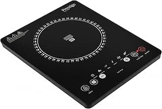 Infrared Single Cooktop, 2000 Watts, 8 Digital Temp Control, Black Crystal Plate, 220-240V, 50-60Hz, Touch Control. -Pr7505
