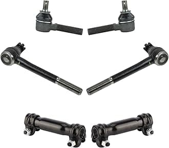 TRQFront Inner and Outer Tie Rod Set Compatible with 1979-1995 Toyota Pickup