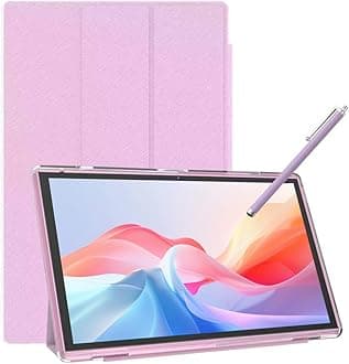 Android Tablet 10 Inch Tablet With Case Screen Stylus Android 15 Tablets 8GB RAM 32GB ROM Support 1TB Expansion 6000mah Battery 10.1" IPS HD Touchscreen 2MP+8MP Dual Camera WIFI-6 Bluetooth5.0 Tablets