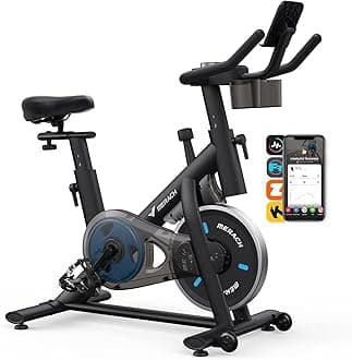 MERACH Exercise Bikeسيكل رياضي, Stationary Spin Bike سيكل رياضي with Exclusive App, سيكل رياضي with 300lbs Weight Capacity,Cardio equipment سيكل رياضي for cycle