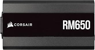 CORSAIR RM Series (2021), RM650, 650 Watt, 80 Plus Gold Certified, Fully Modular Power Supply