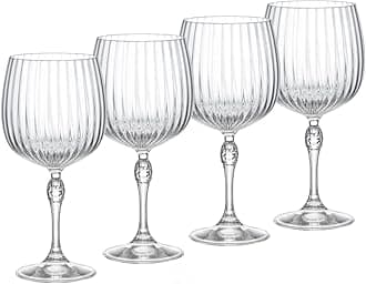 NO MANUFACTURER Goblets America 20s 4 Pieces Gin Tonic Bormioli