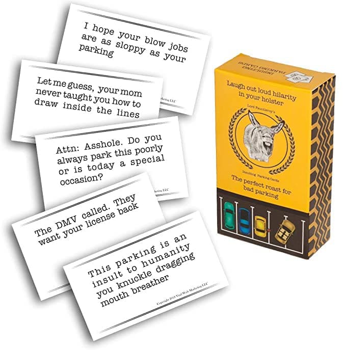 Insulting Parking Cards Vol I