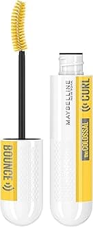 Maybelline New York Volum' Express Colossal Curl Bounce Washable Curling Mascara, Blackest Black, 1 Count