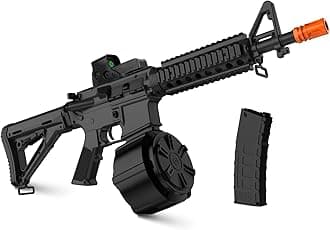 Gel Blaster M4A1 Toys with High-Speed Automatic FPS 280,Outdoor Games and Backyard Fun for Ages 14 Years Old and up and Adults Halloween Christmas,Black