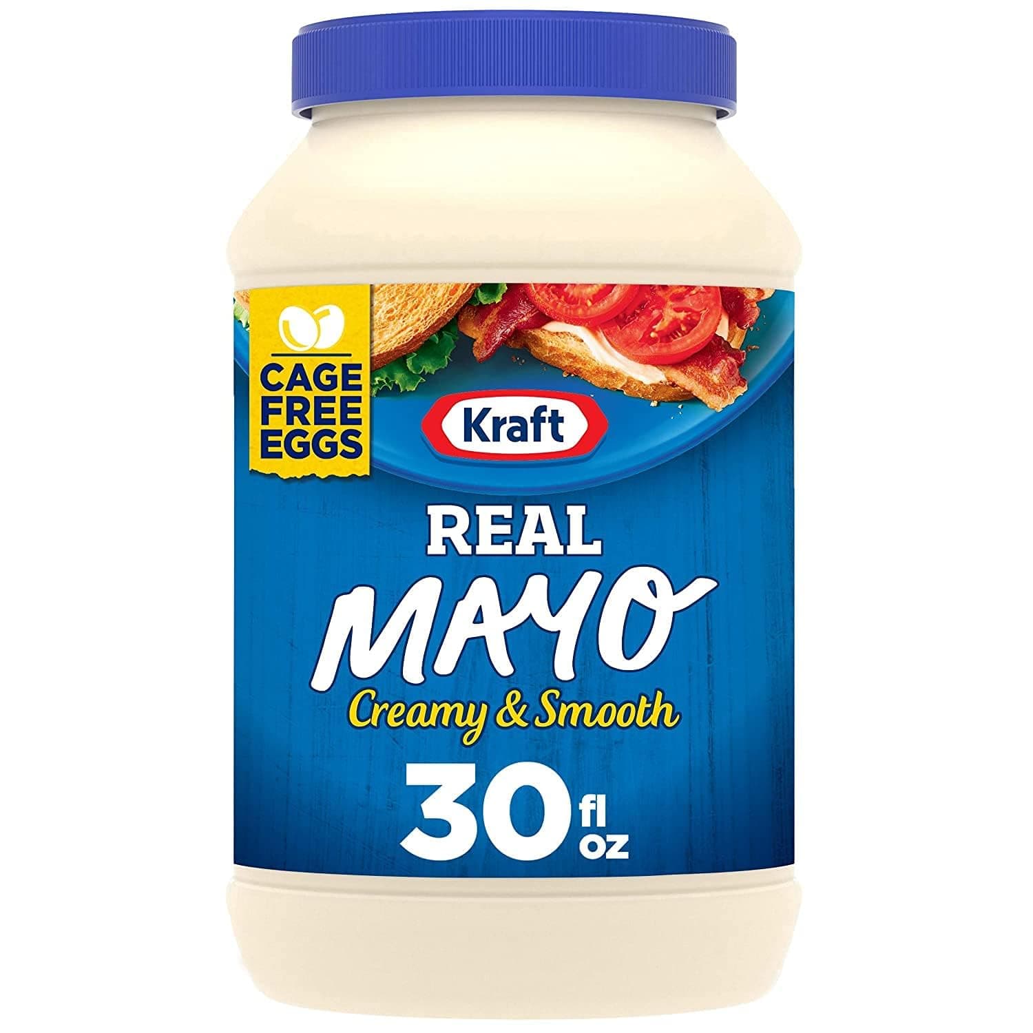 Real Mayo, 30 fl oz Jar (4jars)