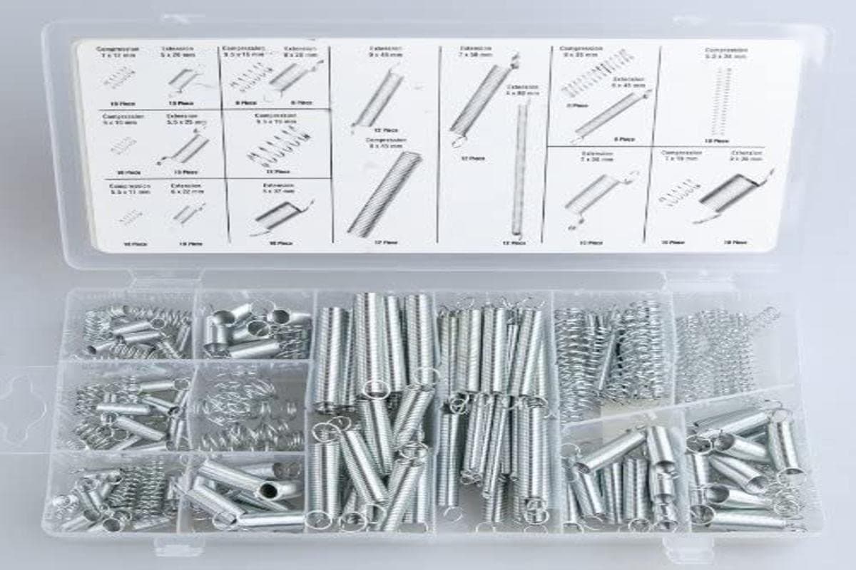 Compression / Extension Springs 200-Piece Set Selection