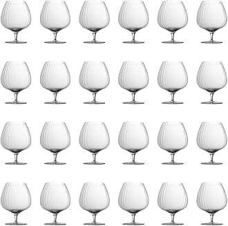 LEMONSODA Whiskey Bourbon Brandy Crystal Glasses Snifter Set of 24-100% Lead-Free Crystal for Spirits, Whiskey, Scotch, and Cognac – Perfect for Home Bars & Gift Sets – 20oz (570ml)(2244)