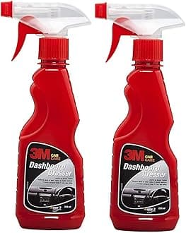 3M Car Dashboard Dresser, Restore Gloss on Dashboard and Other Plastic Parts, Protection from UV Rays & Fading (250ml Each, Pack of 2)