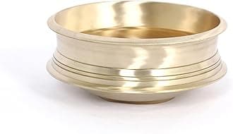 Heavy Bronze Cooking Urli,Otturuli,Cooking Varpu,Kerala Style Uruli for Cooking (13 cm)