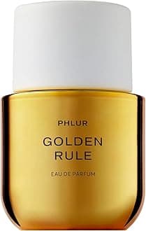 Golden Rule Perfume for Women & Men, 50 mL – Mandarin, Pink Pepper & Vanilla Cream Eau de Parfum with Coconut Milk Amber Sandalwood Fragrance