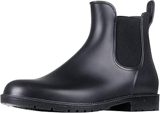 Asgard Women's Ankle Rain Boots Waterproof Chelsea Boots