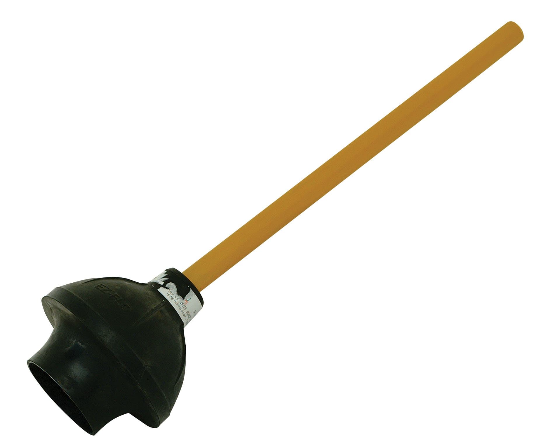Ez-Flo 40281 Heavy Duty Force Cup Plunger 5-7/8" Dual Cup