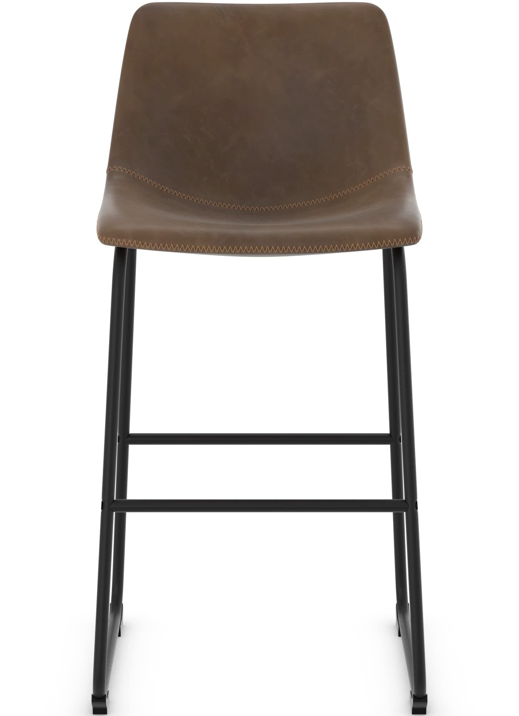 Calia Bar Stool (Brown, Seat Height - 73cm)