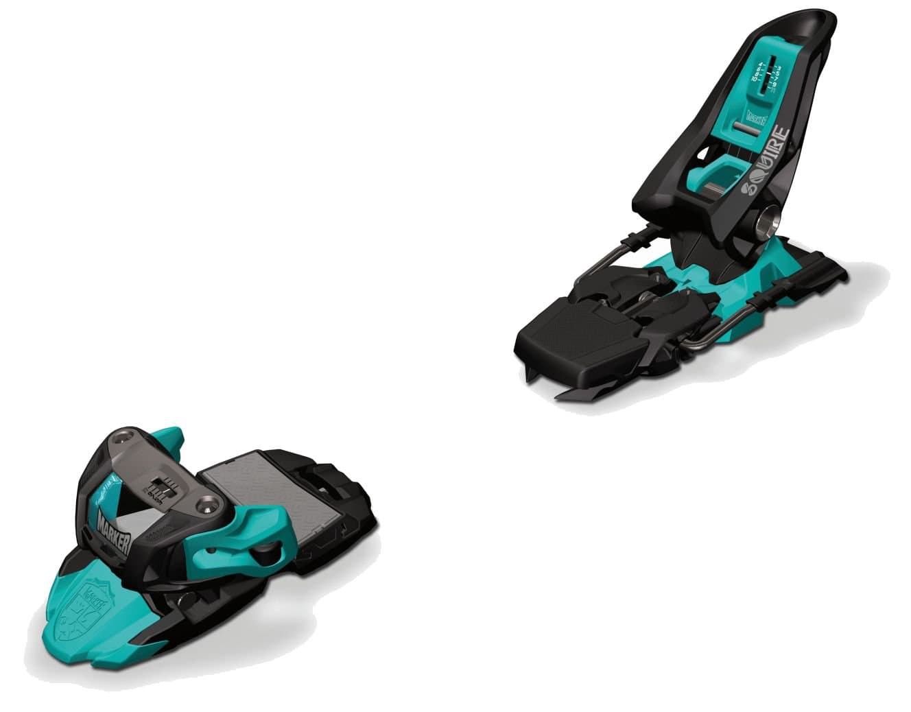 Marker Squire 11 Ski Binding 2016 - Black/Petrol 110mm