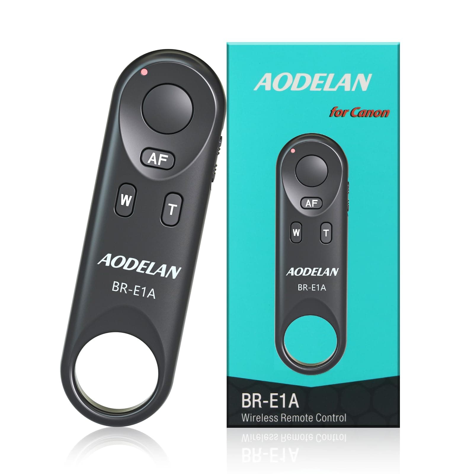 AODELAN Camera Remote Shutter Release for Canon EOS R / 6D Mark II / 77D / 800D / 200D / M50 / EOS Rebel SL2 / Rebel T7i / PowerShot SX70 HS, Replace Canon BR-E1