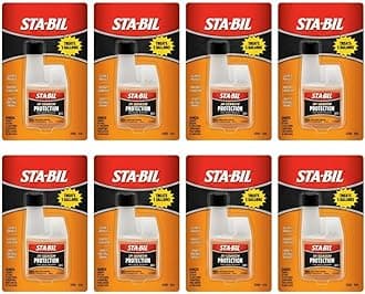 STA-BIL In-Season Protection Fuel System Treatment | Full Protection Fuel System Cleaner, Injector Cleaner, Increases MPG, Prevents Corrosion, 4oz (8 Pack)