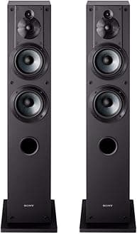 Sony SS-CS3 3-Way 4-Driver Floor-Standing Speaker - Pair (Black)