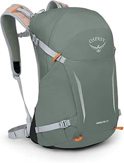 Osprey Hikelite Unisex Backpack, 26L, Pine Leaf Green, S/M