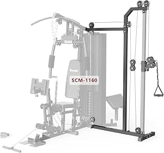 Home Gym SCM-1160FR Free Station Multifunctional Full Body Home Gym Equipment for Home Workout Equipment Exercise Equipment Fitness Equipment SincMill, Black
