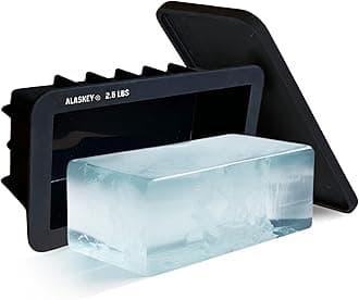 Extra Large Ice Block Mold 2.5 lbs With Lid (Single)