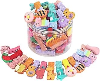 Shining Diva Fashion 26 Pcs Colorful Hair Accessories Hair Clips for Girls Kids Baby Girl Toddlers Women Hairband Hair Band Ties (14836hb)