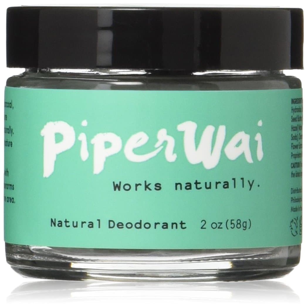 PiperWai Natural Deodorant 2 oz with Application Spoon