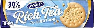 Rich Tea Biscuits, The Light One, 30% Less Sugar, 300 g (Pack of 1)