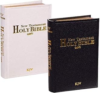 KJV Pocket Size Holy Bible Value Edition Leatherette Travel Size-Black