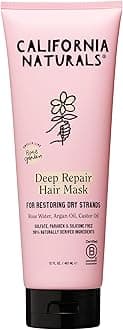 Deep Repair Hair Mask, Paraben and Sulfate Free, Deep Conditioner for Dry, Damaged Hair, Vegan, Hydrating and Conditioning, For Curly, Frizzy, All Hair Types, 12 fl oz