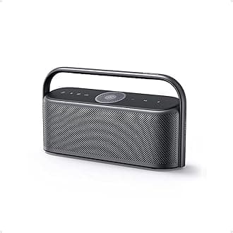 Motion X600 Portable Bluetooth Speaker, Hi-Res Spatial Audio with Wireless 50W Sound, IPX7 Waterproof, Pro EQ, AUX-in, Portable Speaker for Home, Office, Backyard and Bathroom Use