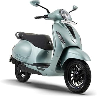 Chetak 3501 by Bajaj Auto High Speed Electric Scooter with charger - Pista Green - Ex-Showroom