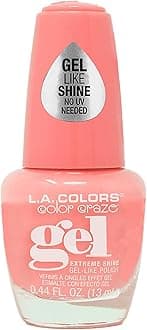 L.A. COLORS Color Craze Extreme Shine Gel Polish, Good Vibes CNL222