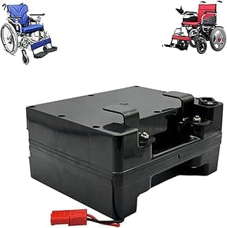 HJGHY 24V Electric Wheelchair Battery 24V 20Ah 25Ah 30Ah 35Ah 40Ah lifepo4 Wheelchair Battery Rechargeable Lithium Battery Foldable Power Wheelchair Battery